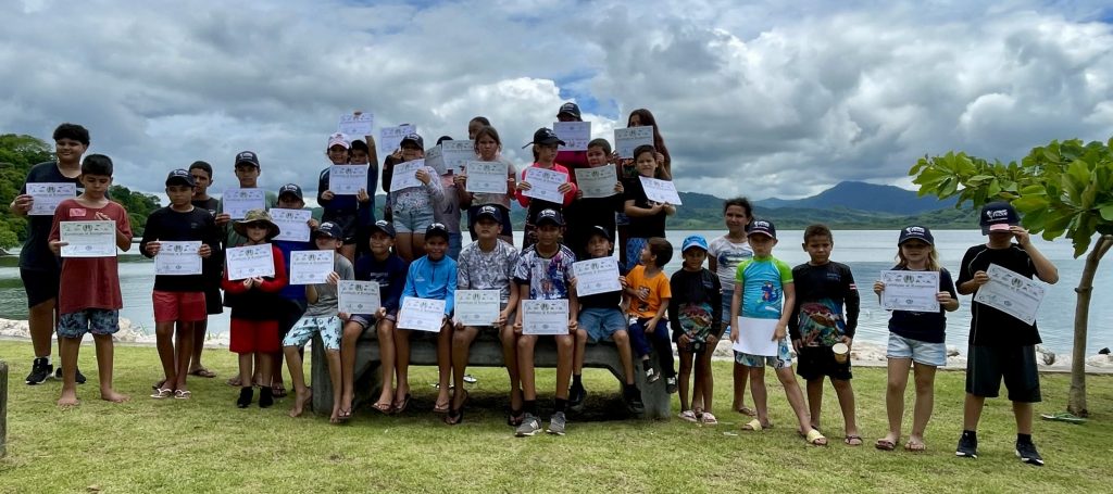 Sport fishing workshop for kids 